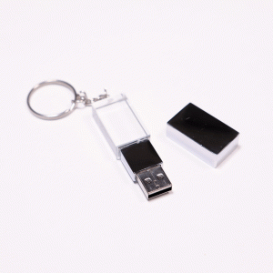 Clés USB cristal personnalisée